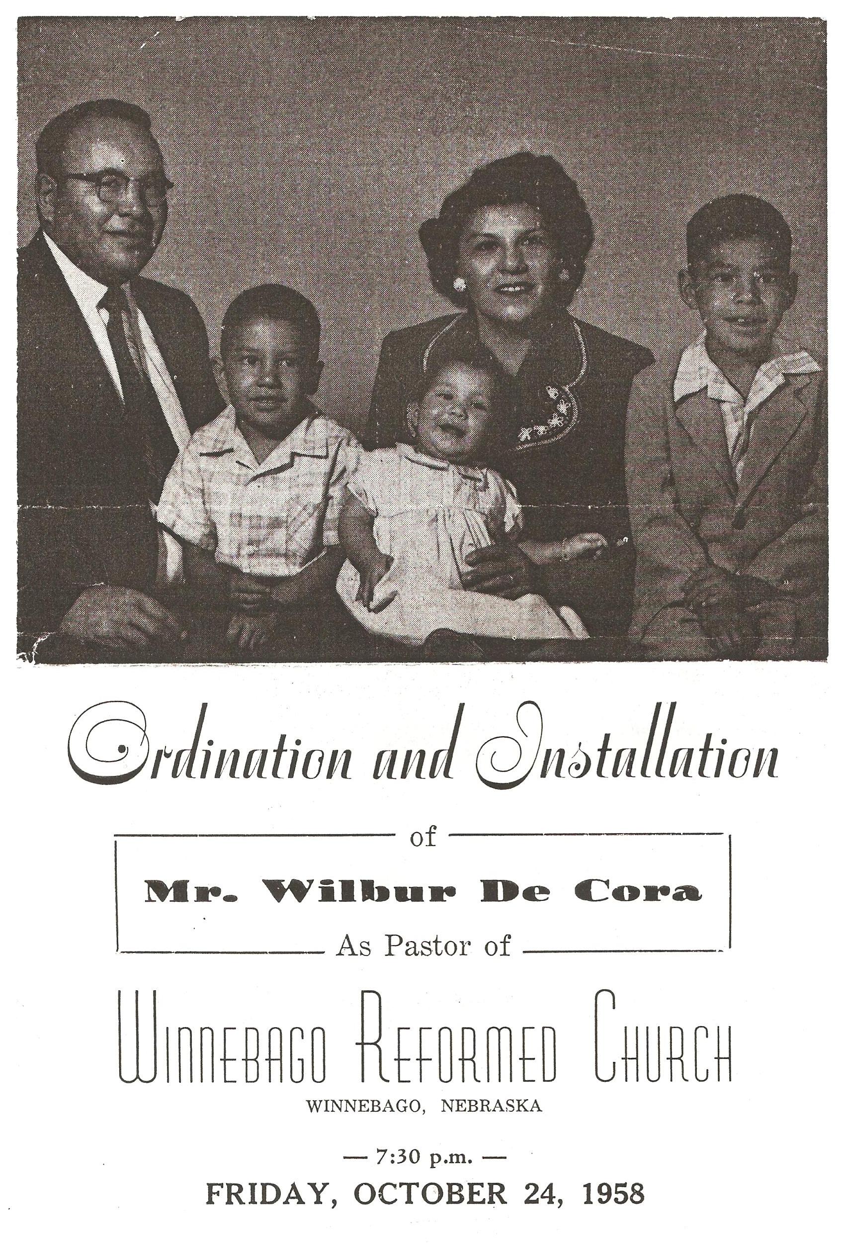 October 24, 1958: DeCora installation (1)